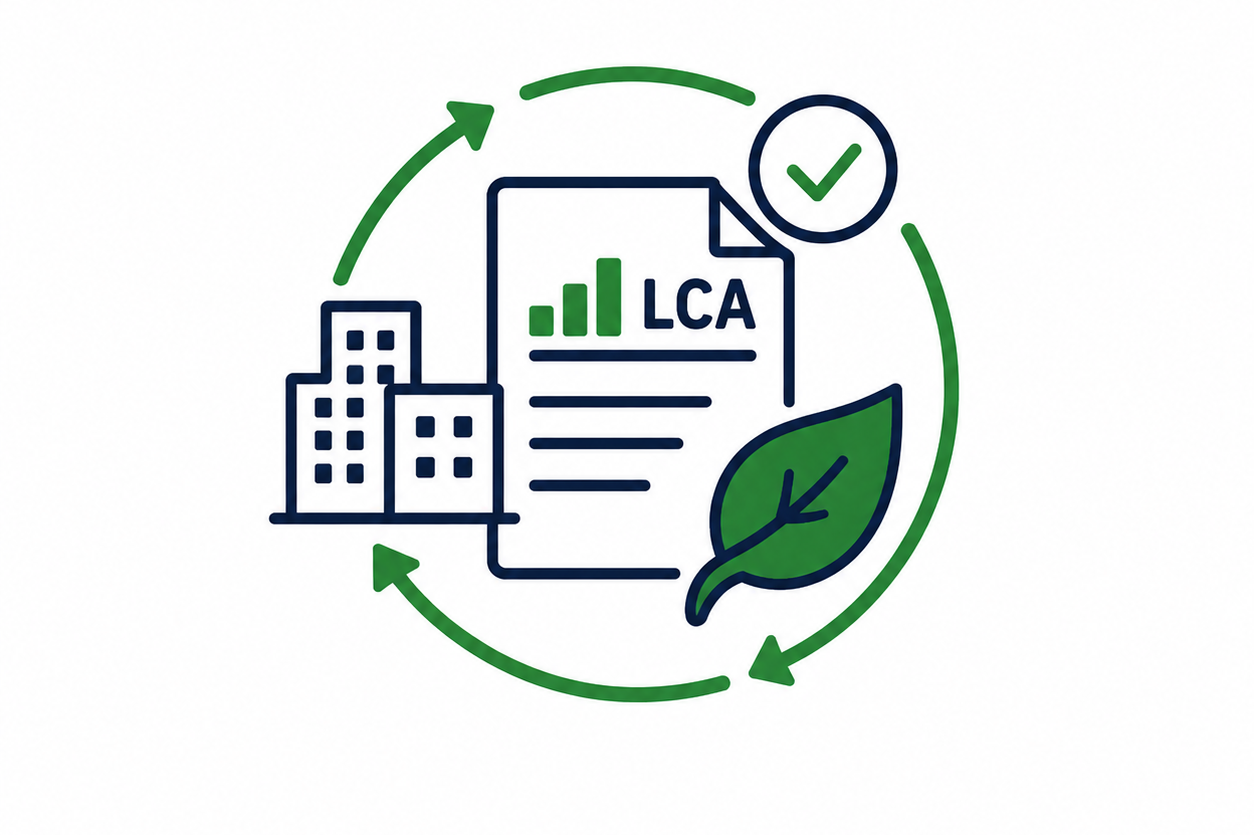 Lebenszyklusanalyse (LCA) Nachweise für Gebäude